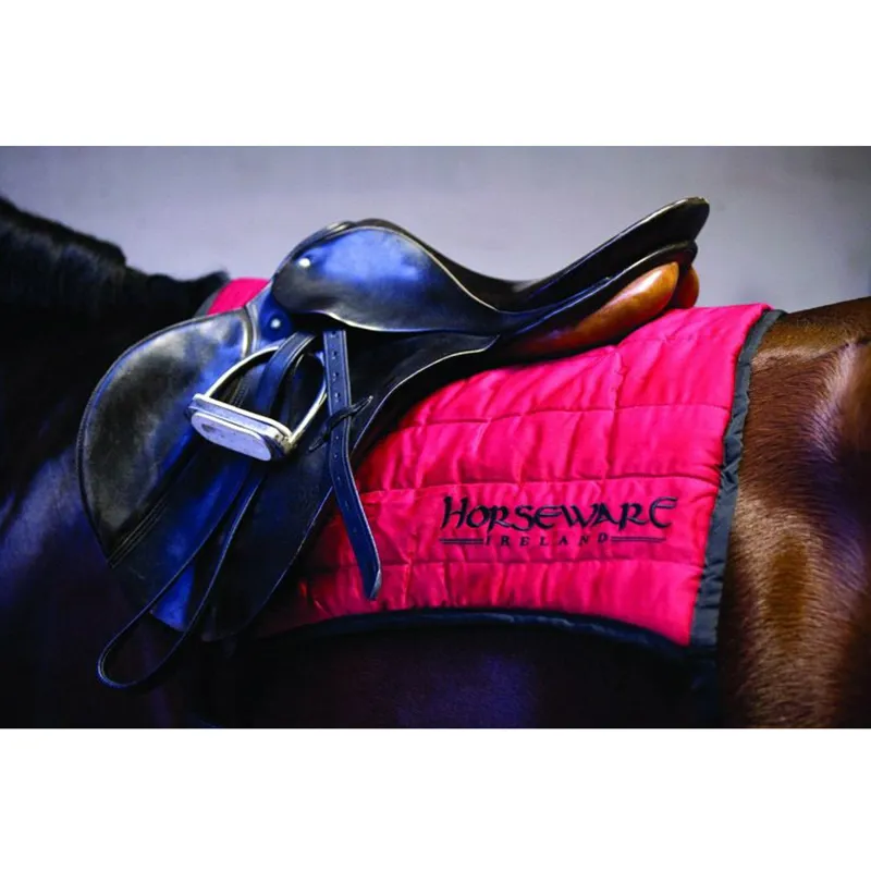 Horseware Rambo Newmarket Fashion Saddlepad - Navy/Pink